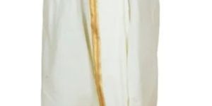 36 Inch Mens Readymade off White Cotton Dhoti