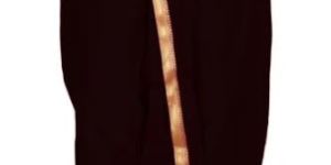 42 Inch Mens Readymade Black Cotton Dhoti