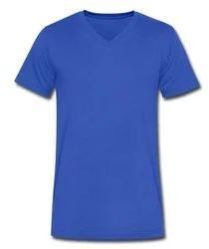 Mens Cotton V Neck T-Shirt