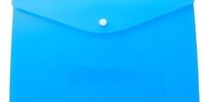 Plastic Button Folder