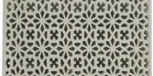 White GRC Flower Jali