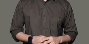 Mens Slub Linen Shirt