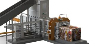 Horizontal Baler Machine or Baling Machine