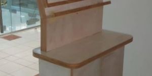 Wooden Display Counter