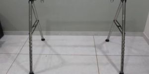 Round Pipe Stainless Steel Baby Cradle