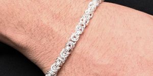 Mens Silver Bracelet