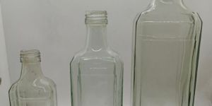 Raffel Glass Liquor Bottle