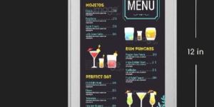 Aluminum Clip on LED Frame