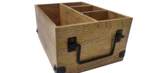 Wooden Cutlery Holder