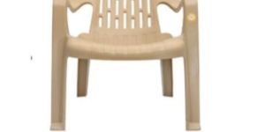 Max Beige Durable Plastic Chair