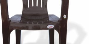Maxima Brown Virgin Plastic Chair