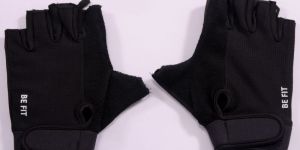 Be-Fit Gym Gloves Black