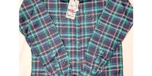 Mens Formal Checked Slim Fit Shirts