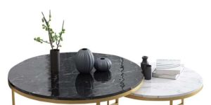 Marble Nesting Table