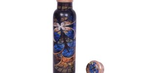 Plain Copper Water Bottle