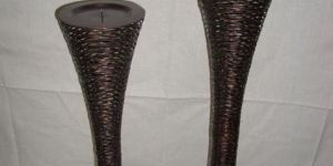 Wooden Candle Holder