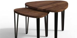 Wooden Nesting Table