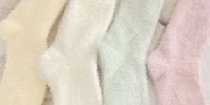 Ladies Woolen Fur Socks