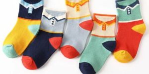 Multicolor Kids Socks