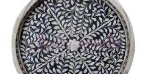 Floral Design Serving Tray