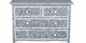 Mosiac Design 4 Drawer Chest