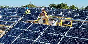 Solar Power Plant Installation