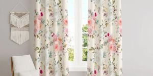 Top Dyed Polyester Curtains