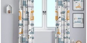 Toys Digital Printed Polyester Curtains