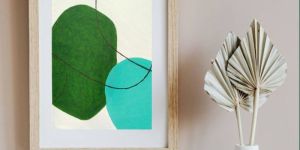 Abstract Acrylic Painting