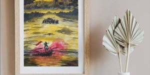 History Acrylic Painting