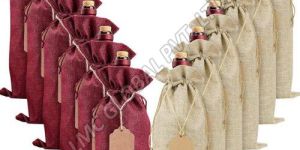 LMC Jute Wine Bag