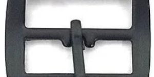25 Mm Black Shoe Buckle