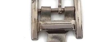 25 Mm Silver Shoe Buckle