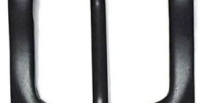 Black Polished Zinc Belt Buckle