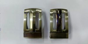 Rectangular Zinc Reversible Belt Buckle