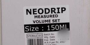 Measured Volume Set 150ml - Neodrip By ATPL