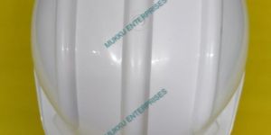 White Karam Safety Helmet with Ratchet