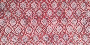 HP074 Kalamkari Block Printed Cotton Fabric
