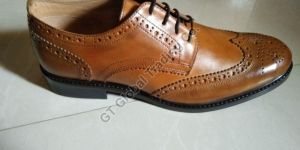 Mens Brown Leather Formal Shoes