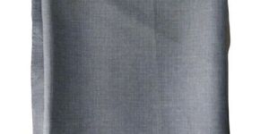 Fibre Dyed Premium Grey DMS Twill Suiting Fabric