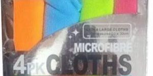 Cleaning Microfibre 4 PK Cloth