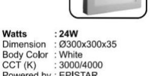 LEDLum Surface Downlights