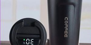 Stainless Steel LED Insulated Coffee Mug