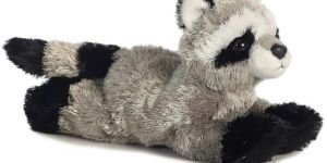 Rascal Raccoon Mini Flopsie Soft Toy
