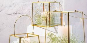 Glorious Glass Lanterns Set of 3 Pcs