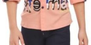 Partywear Boys Cotton Shirt Pant Set