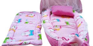 Pink Newborn Baby Bedding Set