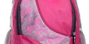 Polyester Girls School Backpack Bag