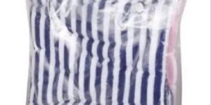 PVC Button Pouch Bag