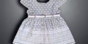 Baby Embroidered Cotton Frock